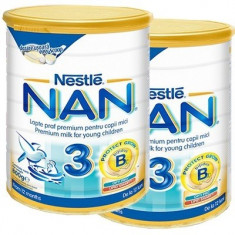 NAN Pachet lapte praf Nestle Nan3 2*400g de la 12 luni foto