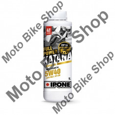 MBS Ulei moto 4T Ipone Full Power Katana 5W40 100% Sintetic ESTER - JASO MA2 - API SM, 22L, Cod Produs: 800429IP foto