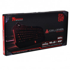 Tastatura Thermaltake eSPORTS CHALLENGER Illuminated, USB foto