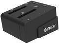 HDD Rack Orico 6628US3-C-BK, 6628US3-C, USB 3.0, Dual Bay HDD Docking Station, 2.5 inci, negru foto