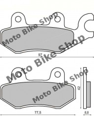 MBS Placute frana fata/spate Kymco Dink 125/150, Cod Produs: 55819OL foto