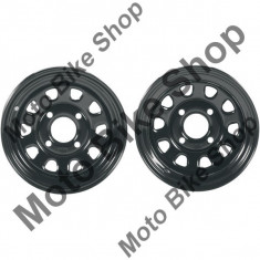 MBS Janta spate ATV/Quad ITP Delta 12X7 4/110 offset 2+5, neagra, Cod Produs: 02310021PE foto