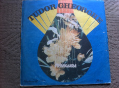 Tudor Gheorghe ?Primavara album disc vinyl lp muzica folk electrecord foto