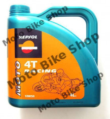 MBS Ulei Repsol Racing 4T 10W50 4L, Cod Produs: 002939 foto