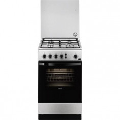 ZANUSSI Aragaz ZCG210V1XA, 4 arzatoare gaz, 50 cm, inox foto