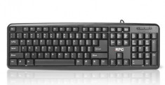 Tastatura RPC P615US - 104 taste, neagra, PS2 foto