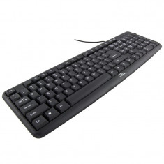 Tastatura ESPERANZA ergonomica TK102 PS/2, 107 taste, Negru foto