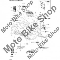 MBS Abtibild 2005 MX Z 600 HO Trail &amp;amp; Adrenaline &amp;amp; X #11, Cod Produs: 516002641SK foto