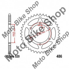 MBS Pinion spate 38Z 520 Yamaha YZF-R1 1000, 1998-2014, Cod Produs: 7273808MA foto