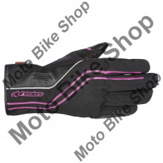 MBS Manusi impermeabile Alpinestars Largo Drystar WP, negru-fucsia, S, Cod Produs: 35386151039SAU foto