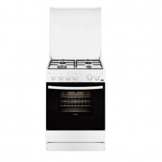 ZANUSSI Aragaz ZCG512G1WA, 4 arzatoare gaz, 50 cm, alb foto