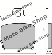 MBS Placute frana spate Yamaha Aerox/MBK Nitro, Cod Produs: 55732OL foto