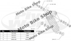 MBS Kit reparatie telescop spate Yamaha Raptor 660/700, Cod Produs: PWSHKY23000VP foto