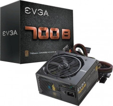 Sursa EVGA PSU 100-B1-0700-K2, 700W, EVGA, Bronze, 120 mm foto