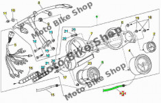 MBS Cablu turometru Aprilia RS &amp;#039;99-&amp;#039;05, Cod Produs: AP8214179PI foto