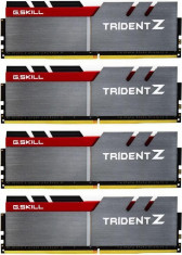 Memorie G.Skill Trident Z, DDR4, 4 x 16 GB, 3200 MHz, CL15, kit foto