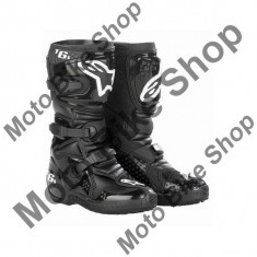 MBS Cizme MX copii Alpinestars Tech6S, negru, 8=42, Cod Produs: 201506108AU foto