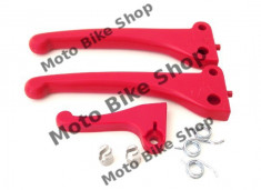 MBS Set manete rosii Piaggio moped, Cod Produs: 5895-R foto