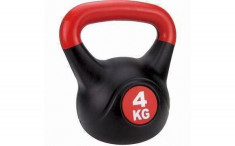 SPARTAN Greutate Kettlebel, 20 kg, negru cu rosu foto