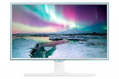 Monitor LED Samsung LS27E370DS, 16:9, 27 inch, 4 ms, alb foto