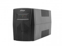 Gembird EG-UPS-B650 Basic 650, 650 VA, AVR,Shuko output sockets,negru foto