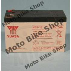 MBS Baterie moto 12V7AH / NP7-12 / Yuasa, Cod Produs: 7071681MA foto