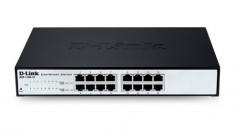 Switch D-Link DGS-1100-16, 16 porturi 1000 Mbps, Web Management foto