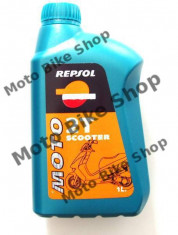 MBS Ulei Repsol Scooter 2T 1L, Cod Produs: 002847 foto