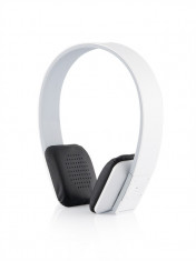 Casti Modecom Bluetooth wireless headset MC-350B CURE, albe foto