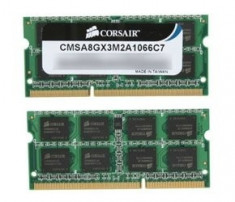 Corsair notebook 8GB, DDR3, 1066MHz, CL7 Dual Channel Kit for Apple/Mac foto
