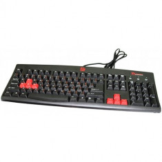 Tastatura Thermaltake eSPORTS Amaru, cu fir, USB, Neagra foto