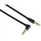Hama Cablu audio 3.5mm Hama 16105, 0.5 metri, negru