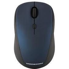 Mouse Modecom M-MC-0WM6-400, optic, wireless, WM6, 800-1600 dpi, albastru foto