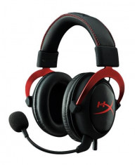 Casti Kingston USB HyperX Cloud II Red foto