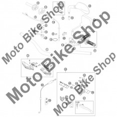 MBS Set mansoane KTM 125 EXC Europe 2013 #17, Cod Produs: 78102021000KT foto