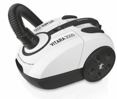 Aspirator Taurus Vitara 3000 cu sac, putere 800W, alb foto