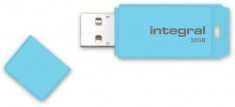 Integral Memorie USB Pastel Blue Sky, 32 GB, USB 2.0 foto