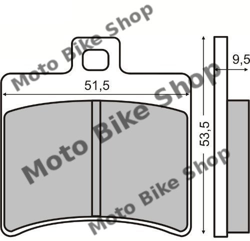 MBS Placute frana spate Aprilia Scarabeo 125/150, Cod Produs: 55834OL MBS Placute frana spate Aprilia Scarabeo 125/150, Cod Produs: 55834OL