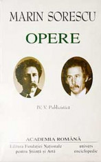 Marin Sorescu, Opere, Vol. 4-5 - Publicistica foto