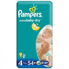 PAMPERS Scutece Active Baby 4+ Value Pack 45 buc foto