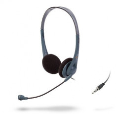 Casti nJoy Zick headset cu microfon, negre foto