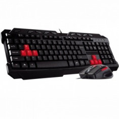 Tastatura Tracer Set tastatura+mouse Tracer Transformers USB TRK-302 TRAKLA42255, USB, US, negru foto