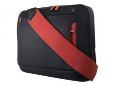 Belkin Geanta notebook Belkin 17 inch, Black / red foto