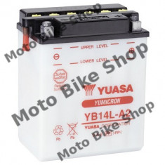 MBS Baterie moto 12V14AH / YB14L-A2 / Yuasa - fara electrolit, Cod Produs: 7070345MA foto