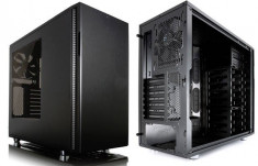 Carcasa Fractal Design Define R5 Blackout Window, Middle Tower, neagra, fara sursa foto