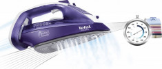 Fier de calcat Tefal FV3930E0 Easygliss cu abur, putere 2300W, violet foto