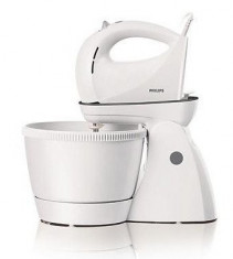 Mixer Philips HR1565/40 cu bol, 350W, alb foto