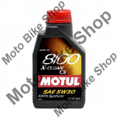 MBS Ulei Motul 8100 X-CLEAN 5W30 1L, Cod Produs: 102785 foto