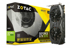 Placa video Zotac ZOTAC GeForce GTX 1070 AMP, 8GB GDDR5 (256 Bit), HDMI, DVI, 3xDP foto