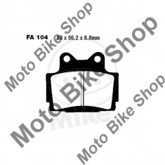 MBS Placute frana EBC FA104 Yamaha FRZ/FZS/RD/SRX/TZR/XJ/XJR, Cod Produs: 7328479MA foto